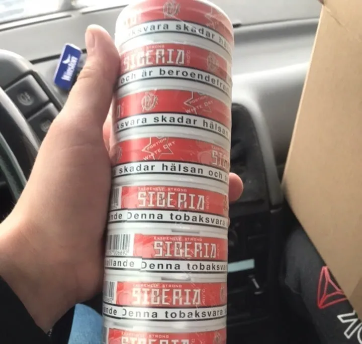 Снюс SIBERIA White dry (13г) (немецкий) снюс сибирь