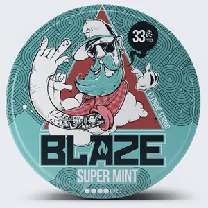 Жевательная смесь (снюс) Blaze Super mint снюс BLAZE