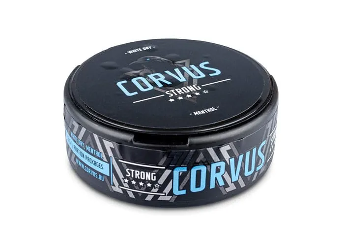 Жевательная смесь (снюс) Corvus Strong Blue снюс Корвус