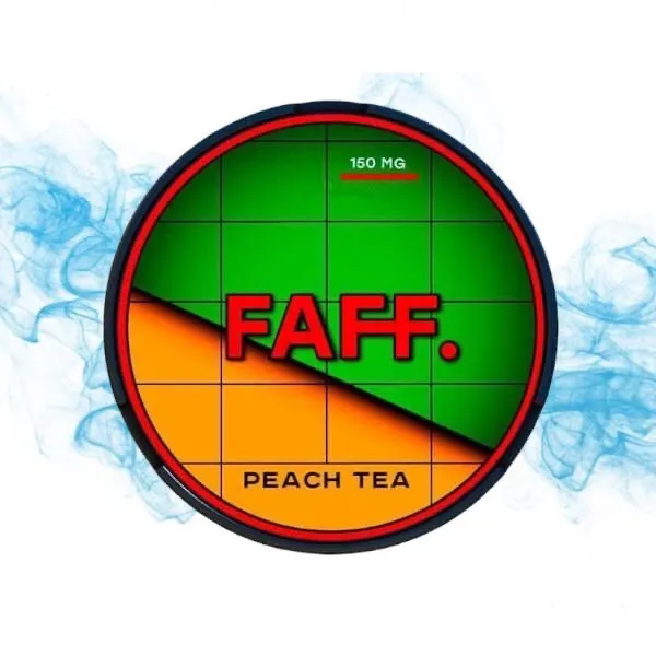 Снюс FAFF (персиковый чай) снюс фаф