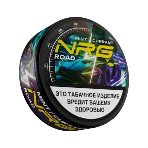 Жевательный табак NRG ROAD (мята и смородина) 15 г NRG ROAD