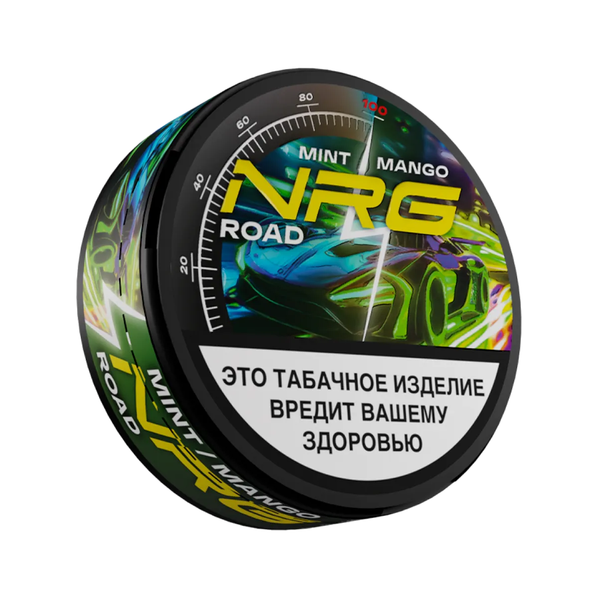 Жевательный табак NRG ROAD (мята и манго) 15 г NRG ROAD
