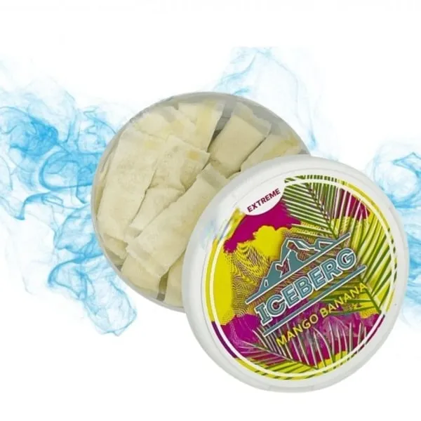 Снюс ICEBERG Mango Banana (манго банан) снюс айсберг
