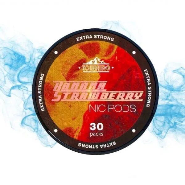 ICEBERG Клубника-Банан снюс айсберг