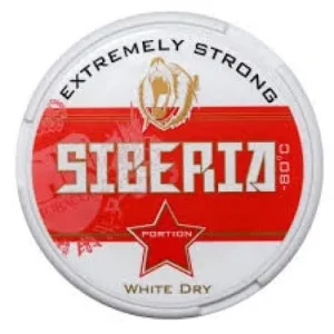 Снюс SIBERIA White dry (13г) (немецкий) снюс сибирь