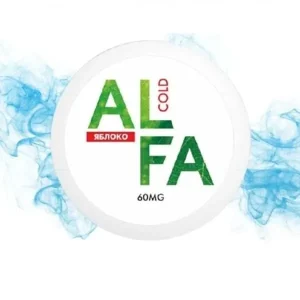 Жевательная смесь (снюс) ALFA Яблоко с корицей снюс альфа