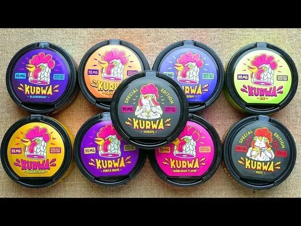 Kurwa (14 вкусов) снюс Kurwa