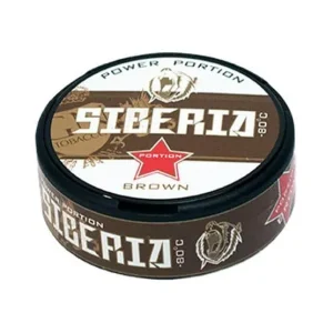 Снюс SIBERIA Brown Portion (немецкий) снюс сибирь