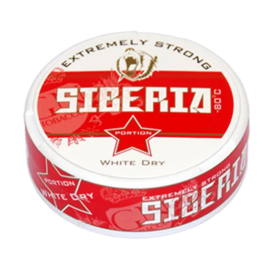 Снюс SIBERIA White dry (13г) (немецкий) снюс сибирь