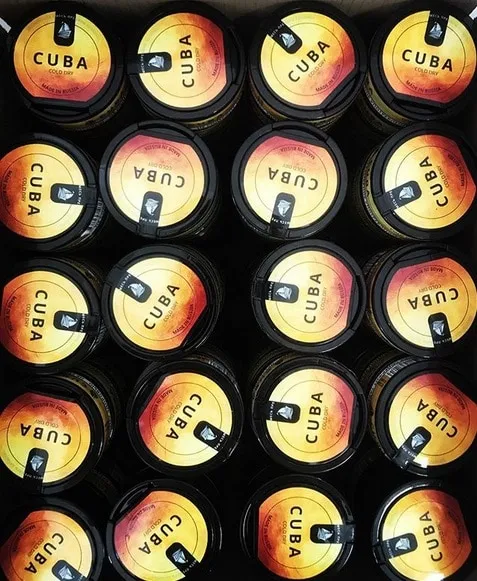 Жевательная смесь Cuba Cold Dry Gold снюс куба