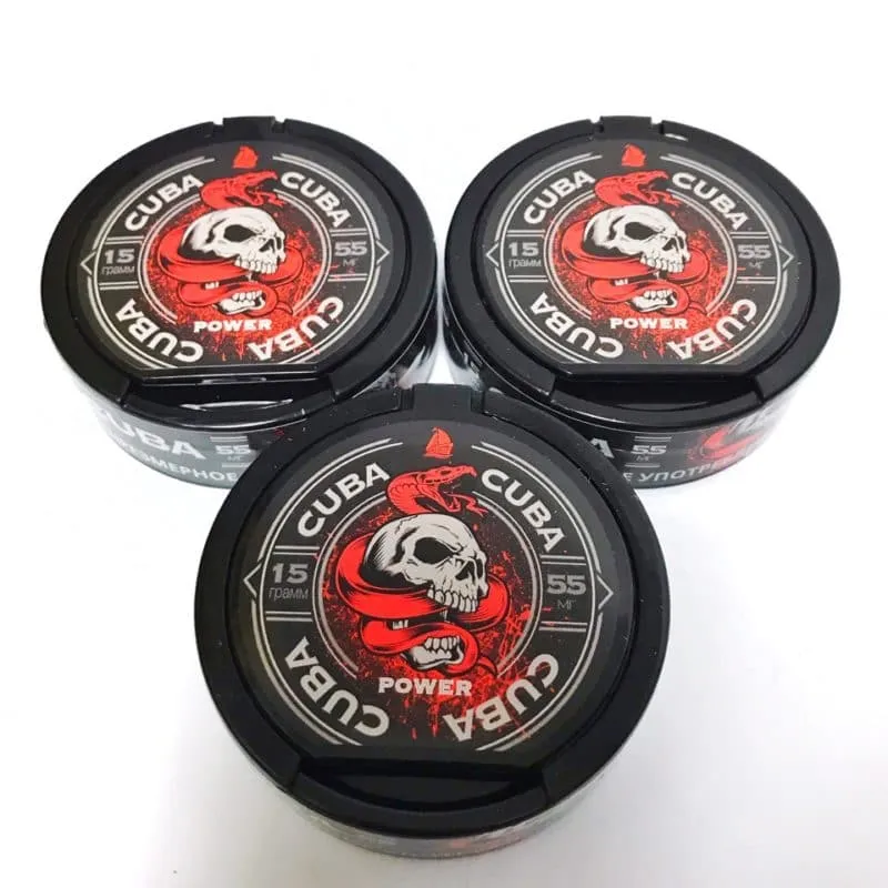 Жевательная смесь Cuba Power снюс куба