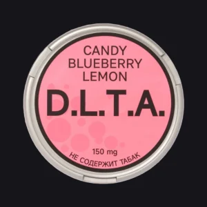 Снюс D.L.T.A. Adrenaline Berries (Адреналин Ягоды) Снюс D.L.T.A. Candy Blueberry Lemon (Чернично-лимонная конфета)