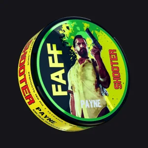 Снюс FAFF Shooter Stray (армеладные червячки «харибо») Снюс FAFF Shooter Payne (Кислый Лимонад с Маракуйей)