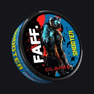 Снюс FAFF Shooter Stray (армеладные червячки «харибо») Снюс FAFF Shooter Clarke (Лимонад с малиной и ягодами)