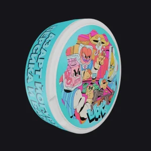 Снюс ШОК | Баббл-гам Снюс ШОК | Жвачка Йогурт Банан Персик